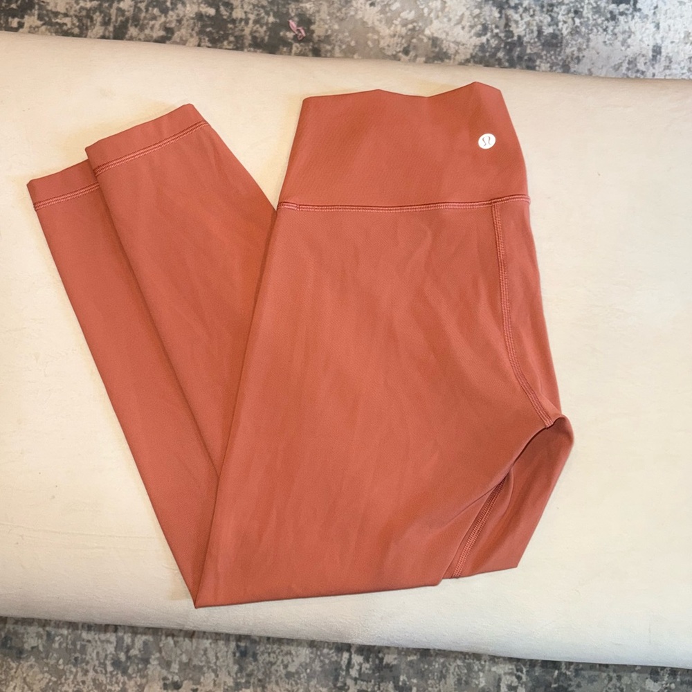 lululemon athletica Rust Leggings